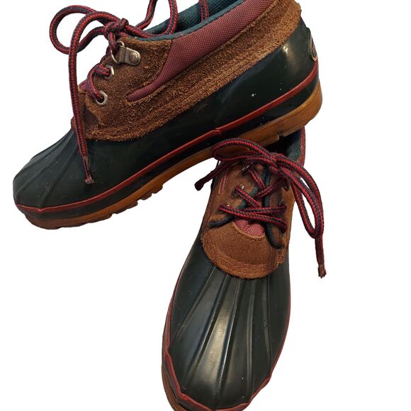 G.H. Bass & Co Women’s 8M Duck Boots Rubber Outdoor Shoes Rugged Rustic - Picture 4 of 15